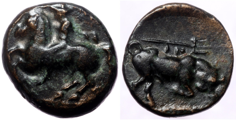 Thessaly, Krannon. ca 350-300 BC. AE Chalkous Thessaly, Krannon. ca 350-300 BC. ...