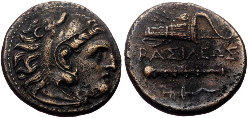 Kings of Macedon. Alexander III 'the Great', AE, (Bronze, 5.66 g 19 mm), 336-323...