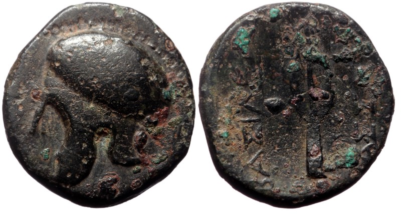 Kings of Macedon, Kassander AE, (Bronze, 3.89 g 18 mm), 317-305 BC. Uncertain mi...