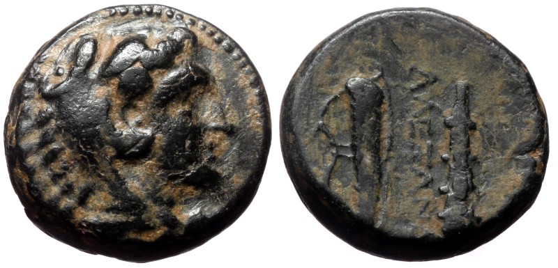 Kings of Macedon, Alexander III 'the Great',AE, (Bronze,7.81 g 17 mm), 336-323 B...