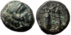 Kings of Macedon, Alexander III 'the Great', AE, (Bronze,1.57 g 10 mm), 336-323 BC. Uncertain mint in Macedon.