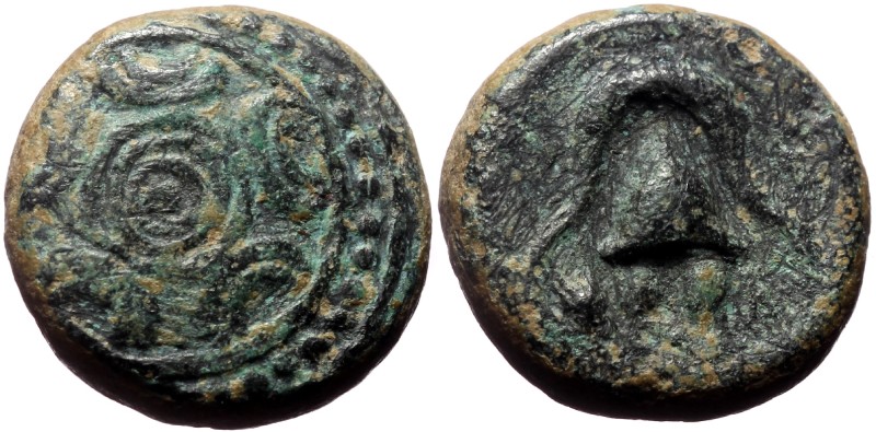 Kings of Macedon. Alexander III 'the Great',AE, (Bronze,3.91 g 13 mm), 336-323 B...