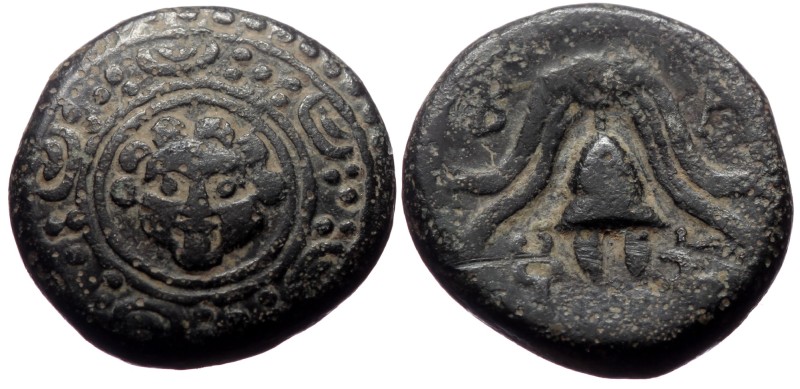 Kings of Macedon, Antigonos I Monophthalmos (king, 306/5-301 BC) AE Unit (Bronze...