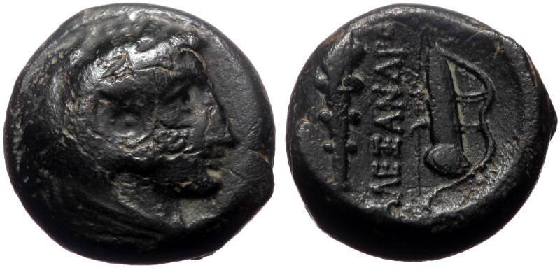 Kings of Macedon, Alexander III 'the Great', AE, (Bronze, 6.87 g 16 mm), 336-323...