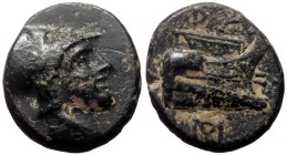 Kings of Macedon, Demetrios I Poliorketes, AE, (Bronze, 3.74 g 15 mm), Circa 300-295 BC. Salamis,