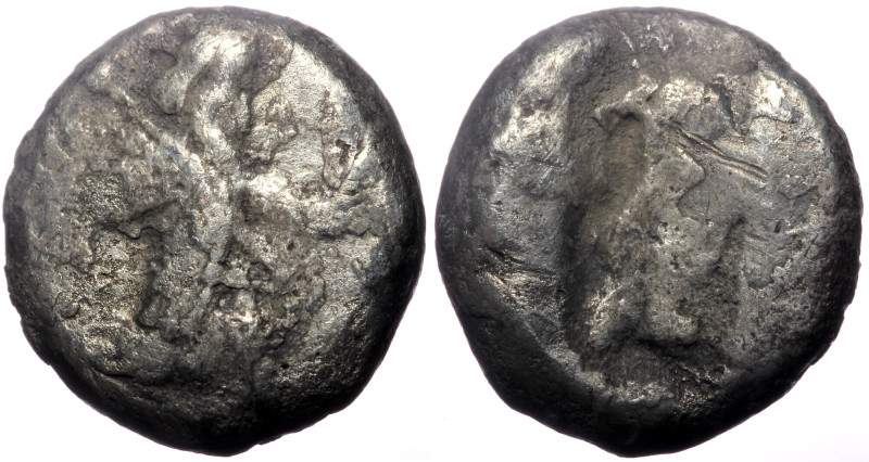 Persia, Achaemenid Empire, AR Siglos. (Silver, 5.27 g 14 mm),Circa 5th-4th Centu...