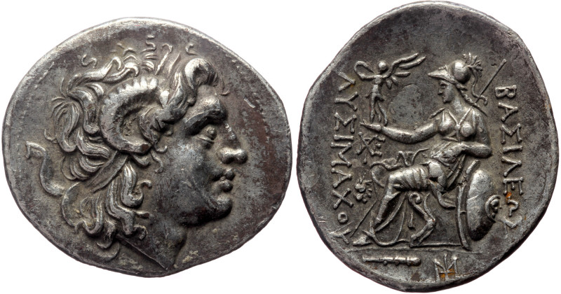 Kings of Thrace. Lysimachia. Lysimachos, AR Tetradrachm (Silver, 16.61 g 32 mm) ...