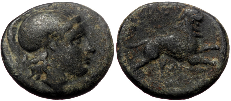 Kings of Thrace (Macedonian). Lysimachos, AE, (Bronze, 5.23 g 19 mm), 305-281 BC...