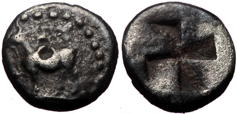 Thrace, Byzantion, AR Diobol, (Silver, 1.03 g 10 mm), Circa 416-357 BC. Thrace, ...