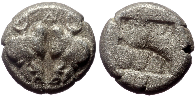 Lesbos, Uncertain, Bl Diobol,(Billon, 1.15 g 9 mm), Circa 500-450 BC. Lesbos, Un...
