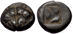 Lesbos, Uncertain mint, Bl Diobol, (Billon, 1.02 g 9 mm), 500-450 BC.