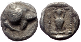 Troas, Uncertain, AR Hemiobol. (Silver, 0.25 g 6 mm), 5th century BC.