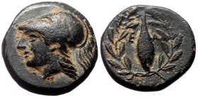 Aeolis, Elaia, AE, (Bronze, 1.41 g 10 mm),Circa Mid 4th-3rd century BC.