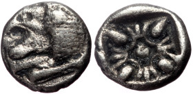 Ionia, Miletos, AR Obol or Hemihekte. (Silver, 1.10 g 9 mm), Late 6th-early 5th centuries BC.