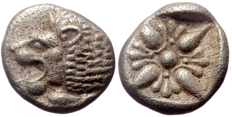 Ionia, Miletos, AR Hemiobol. (Silver,0.32 g 8 mm), Late 6th-early 5th centuries ...