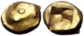 Ionia, Phokaia, EL 1/24 Stater, (Elektron, 0.66 g 6 mm), Circa 625/0-522 BC.