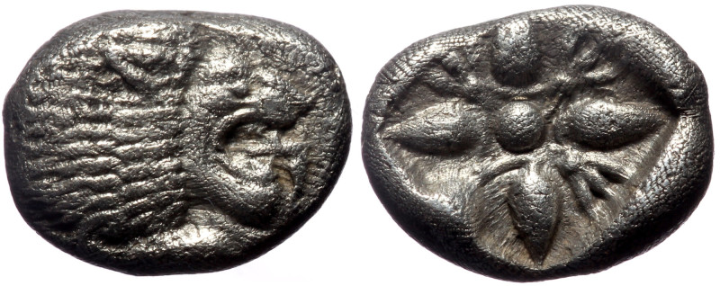 Ionia, Miletos, AR Obol or Hemihekte, (Silver, 1.08 g 10 mm), Late 6th-early 5th...