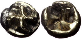 Ionia. Uncertain. EL 1/48 Stater. Elektron,(0.33 g 7 mm), Circa 625-600 BC.