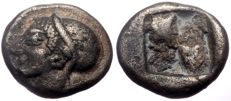 Ionia, Phokaia, AR Diobol. (Silver, 1.23 g 10 mm), Circa 521-478 BC. Ionia, Phok...