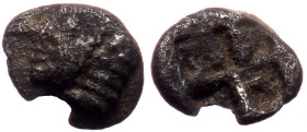 Ionia, Phokaia AR Tetartemorion (Silver, 0,12g, 4mm) late 6th Century BC