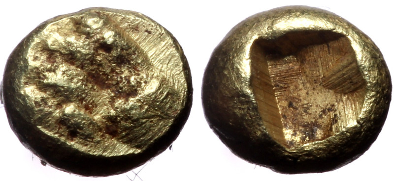 Kings of Lydia, Time of Ardys to Alyattes, EL 1/48 Stater, (Electrum, 0.30 g 4 m...