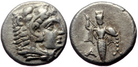 Mysia, Pergamon, AR Diobol, (Silver, 1.23 g 10 mm) Circa 310-282 BC.