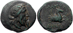 Mysia, Lampsakos, AE, (Bronze,7.05 g 21 mm), Circa 190-85 BC.