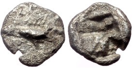 Mysia, Kyzikos, AR Tetartemorion,(Silver,0.20 g 6 mm),Circa 550-480 BC.