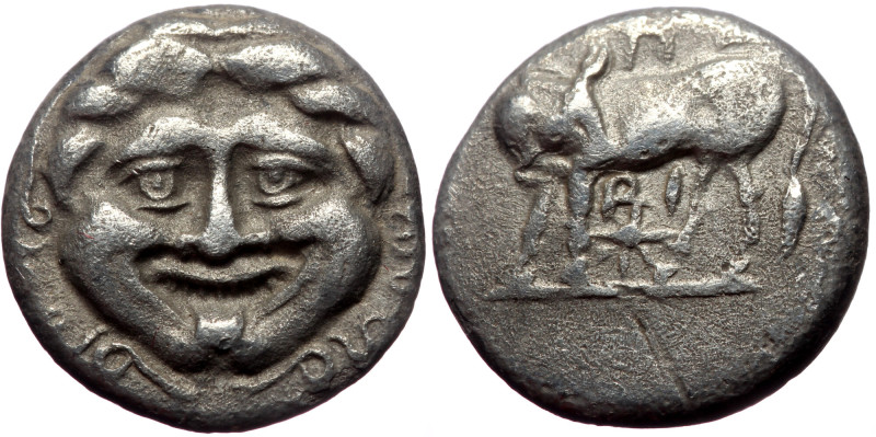 Mysia, Parion, AR Hemidrachm, (Silver, 2.11 g 13 mm), 4th century BC. Mysia, Par...