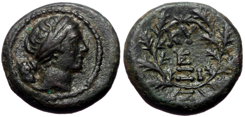 Mysia, Kyzikos, AE (Bronze, 5.98 g 18 mm),2nd-1st centuries BC. Mysia, Kyzikos, ...