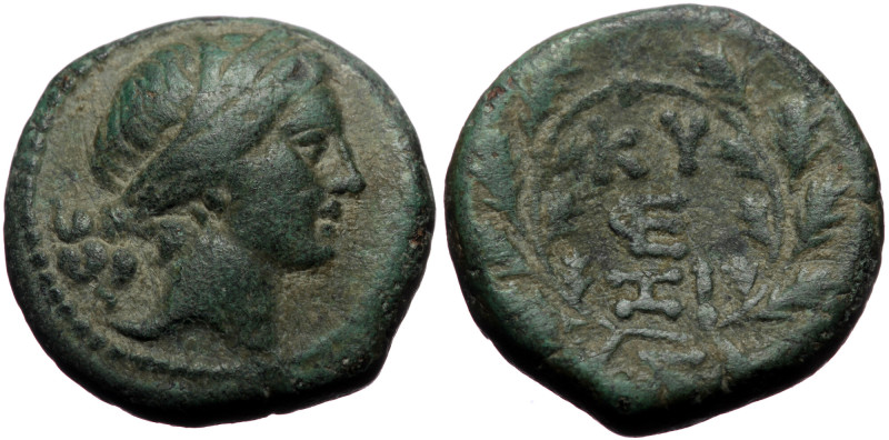 Mysia, Kyzikos, AE, (Bronze, 5.50 g 18 mm), Circa 200-100 BC. Mysia, Kyzikos, AE...