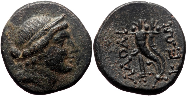 Phrygia, Laodicea, AE, (Bronze, 6.63 g 20 mm), Circa 133/88-67 BC. Phrygia, Laod...