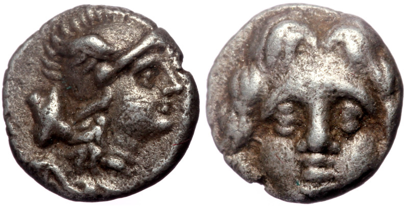 Pisidia, Selge, AR Obol, (Silver,0.93 g 8 mm), Circa 350-300 BC. Pisidia, Selge,...