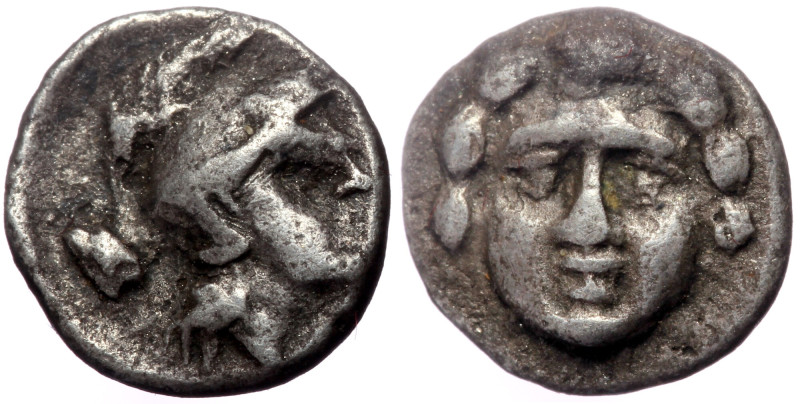 Pisidia, Selge, AR Obol, (Silver,0.93 g 9 mm), Circa 350-300 BC. Pisidia, Selge,...