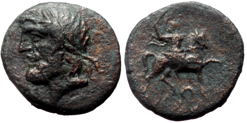 Pisidia, Isinda, AE, (Bronze, 3.48 g 17 mm), 2nd-1st centuries BC. Pisidia, Isin...