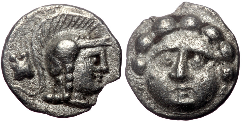 Pisidia, Selge, AR Obol, (Silver,0.61 g 10 mm), Circa 350-300 BC. Pisidia, Selge...