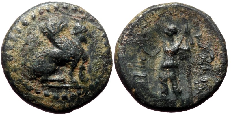 Pamphylia, Perge,AE, (Bronze, 2.76 g 25 mm), Circa 260-230 BC. Pamphylia, Perge,...