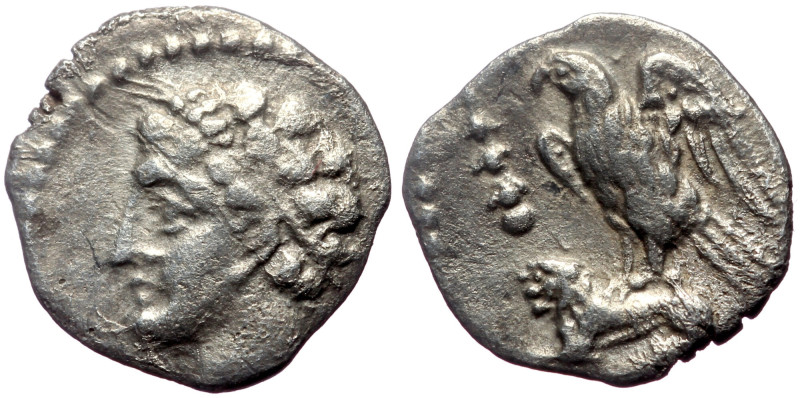 Cilicia, Uncertain, AR Obol, (Silver, 0.55 g 10 mm), 4th century BC. Cilicia, Un...