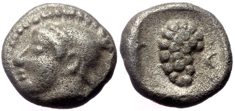 Cilicia, Soloi, AR Obol, (Silver, 0.86 g 9 mm), Circa 410-375 BC. Cilicia, Soloi...