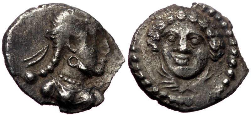 Cilicia, Tarsos, AR Hemiobol, (Silver, 0.40 g 8 mm),Time of Pharnabazos and Data...