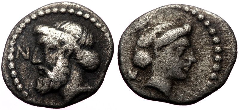 Cilicia. Nagidos, AR Obol, (Silver, 0.60 g 10 mm), Circa 400-380 BC. Cilicia. Na...