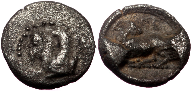 Cilicia, Kelenderis, AR Hemiobol, (Silver, 0.39 g 7 mm),Circa 425-400 BC. Cilici...