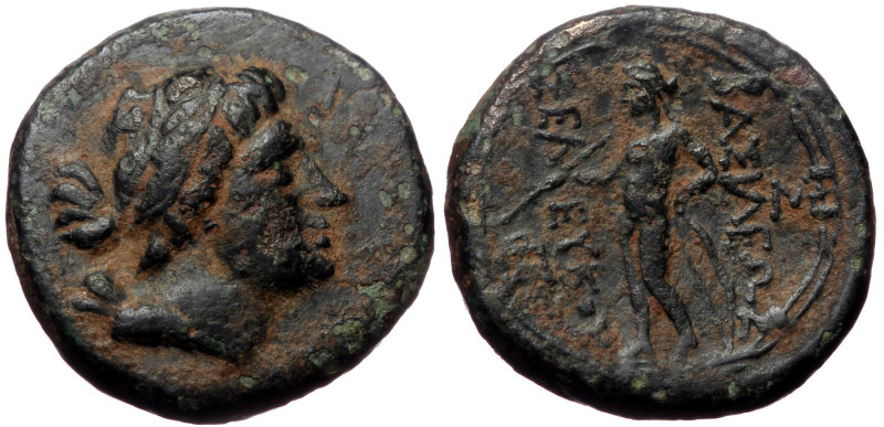 Seleukid Kingdom, Seleukos II Kallinikos, AE, (Bronze, 3.81 g 17 mm), 246-225 BC...