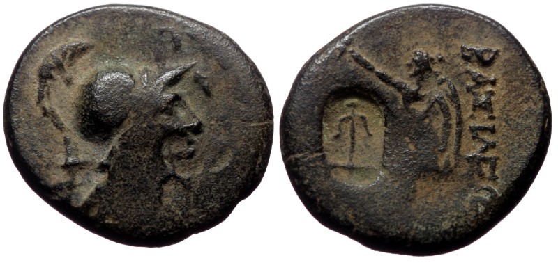 Seleukid kings of Syria, Antiochos III ‘the Great’ (222-187 BC) AE (Bronze, 20mm...