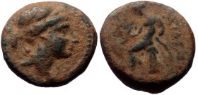 Seleukid King of Syria, Antioch, Antiochos I Soter (281-261 BC) AE (Bronze, 15mm, 4,47g)