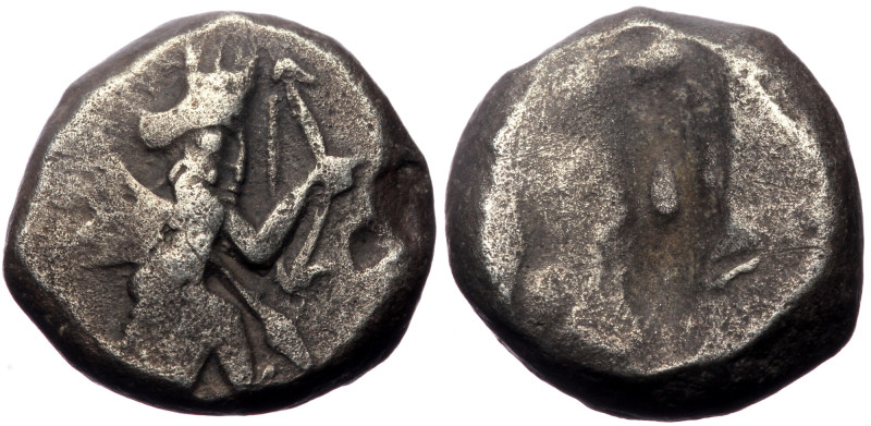 Persia,Achaemenid Empire, AR Siglos, (Silver,5.37 g 13 mm), Time of Darios I to ...