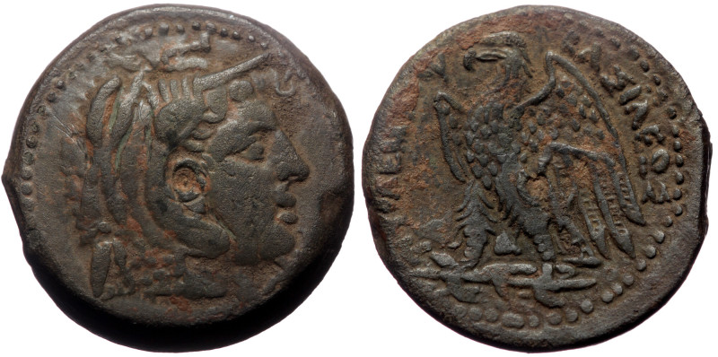 Ptolemaic kings of egypt. Ptolemy II Philadelphos. AE. (Bronze, 3.97 g 18 mm), 2...