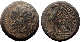 Ptolemaic Kings of Egypt, Ptolemy II Philadelphos. AE, (Bronze, 5.20 g 20 mm), Circa 275/4-246s BC. Alexandria.