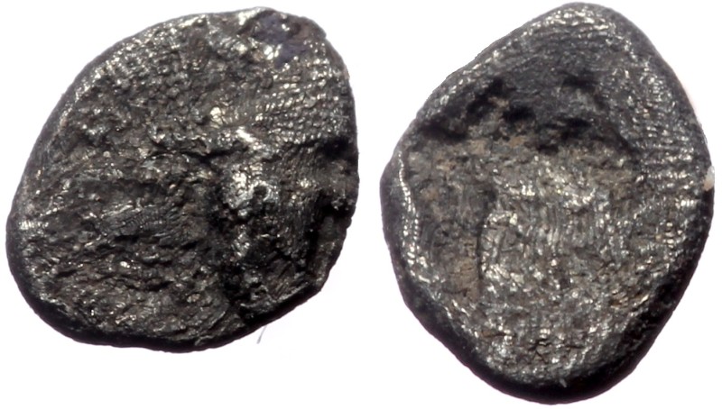 Asia Minor, Uncertain mint, Hemitetartemorion AR, (Silver, 0.09 g 5 mm),Circa 5t...