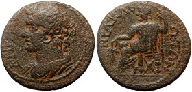 Caria, Heraclea Salbace. Pseudo-autonomous issue. AE. (Bronze, 11.92 g. 28 mm) ca 180-218 AD.